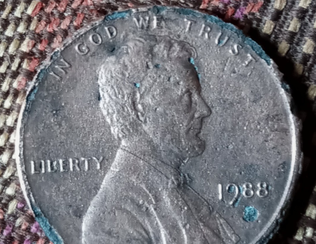 Rough-1988-D-?-Lincoln-Cent-.-Double-Struck-?
